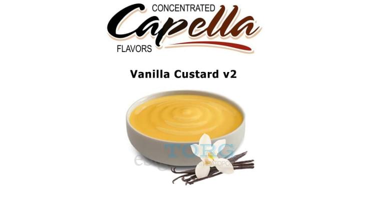 Ароматизатор Capella Vanilla Custard v2